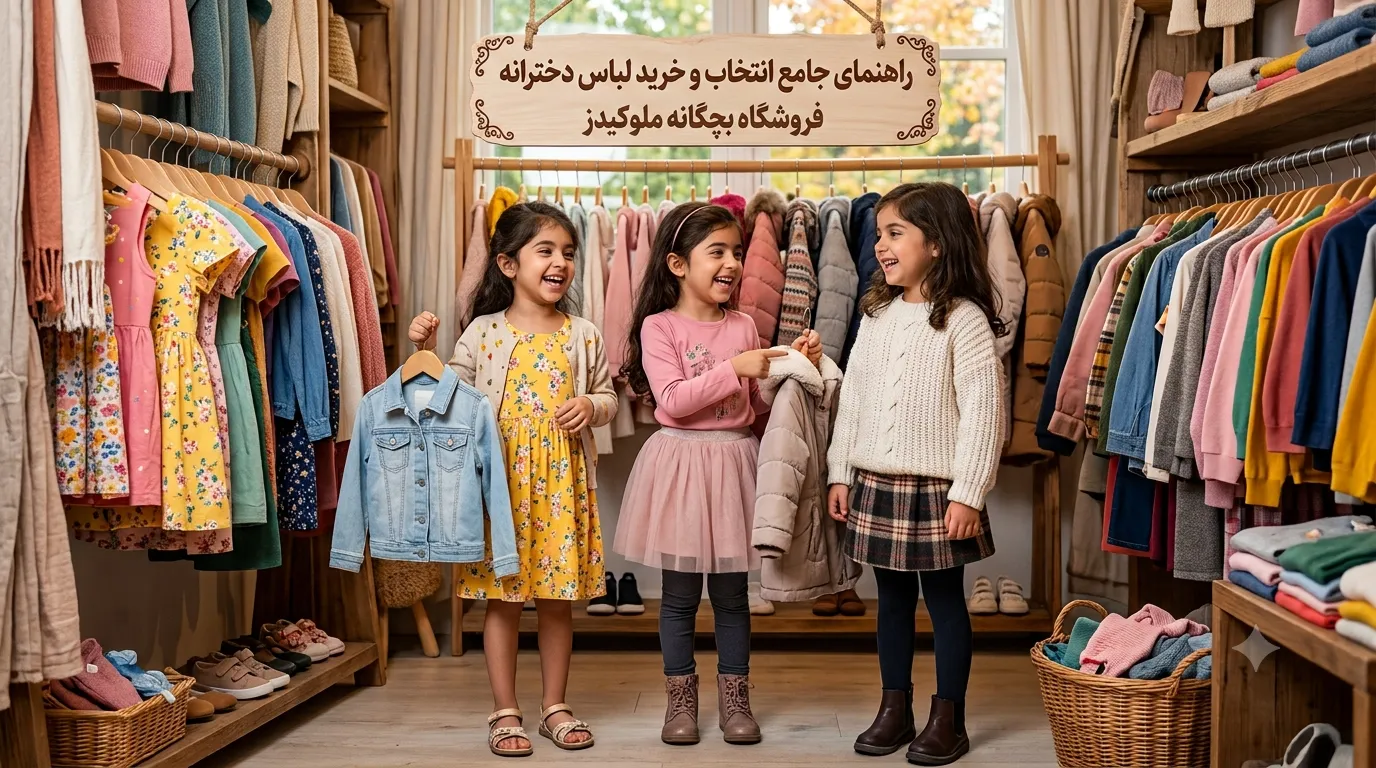 راهنمای جامع انتخاب و خرید لباس دخترانه ( از پیراهن دخترانه تا ست لباس راحتی دخترانه )