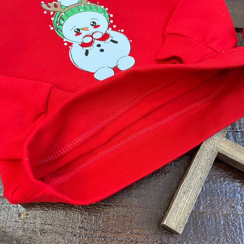 بلوز آدم برفی کریسمس بچگانه