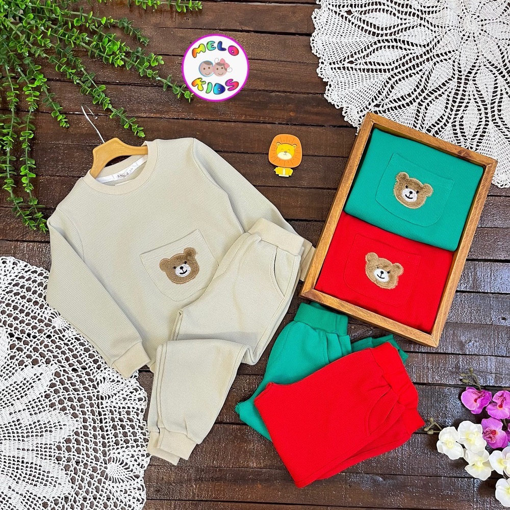 ست بلوز و شلوار بیسکوییتی