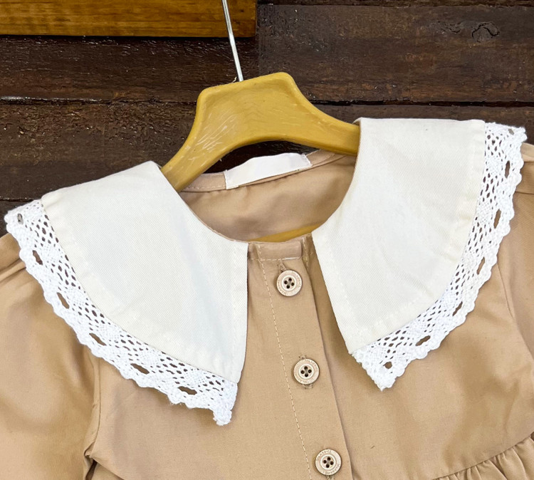 خرید و قیمت پیراهن پله ای کتان