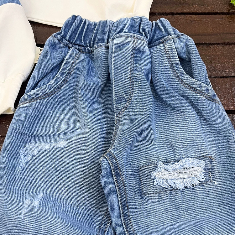 خرید و قیمت ست دو تیکه بلوز و شلوار جین