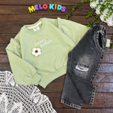 خرید و قیمت ست دو تیکه بیرونی بچگانه دخترانه