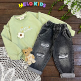 خرید و قیمت ست بلوز و شلوار بیرونی دخترانه