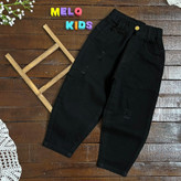 قیمت و خرید شلوار جین مشکی زاپ دار وارداتی