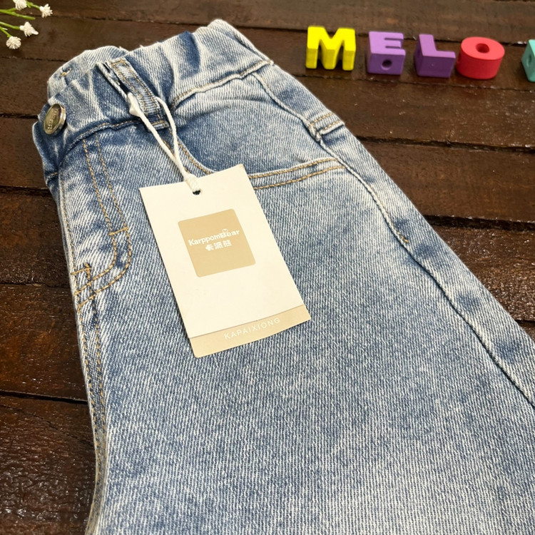 قیمت و خرید شلوار لی بگ آبی وارداتی