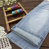 قیمت و خرید شلوار لی بگ آبی وارداتی