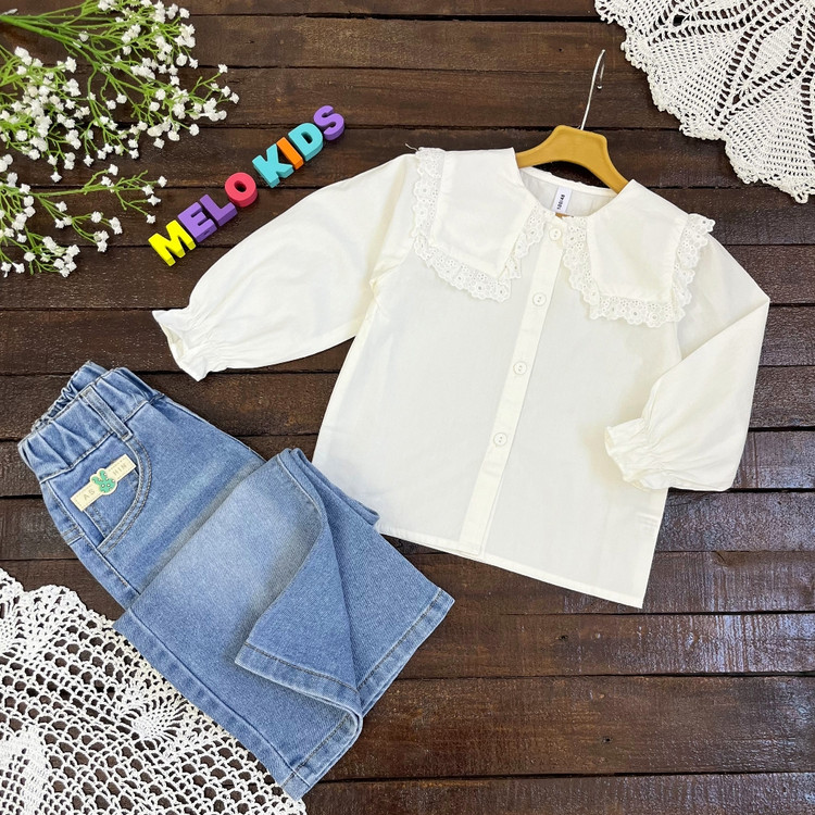 قیمت و خرید شومیز دخترانه وارداتی اورجینال