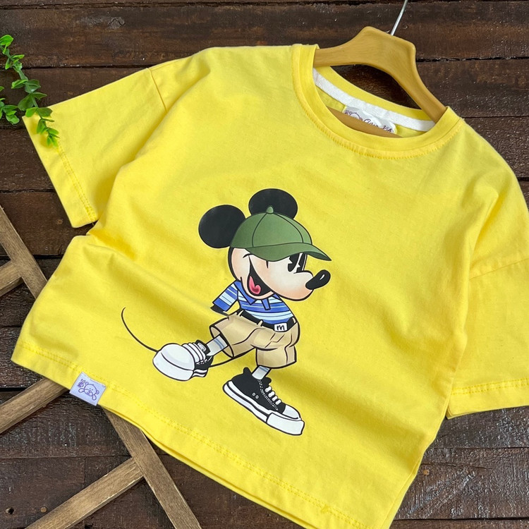 قیمت و خرید تیشرت زرد بچگانه