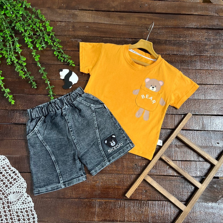 قیمت و خرید ست تیشرت شورتک وارداتی