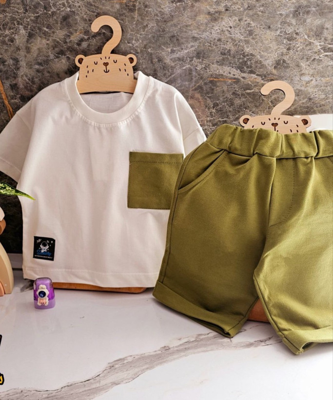 قیمت و خرید ست تیشرت شورتک بچگانه