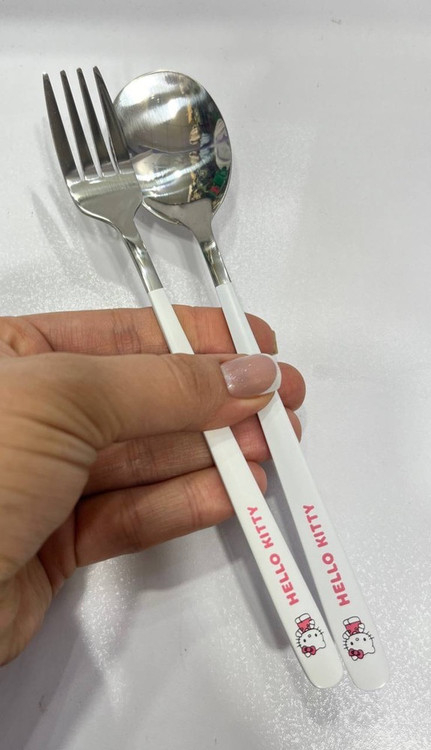 قیمت و خرید قاشق چنگال وارداتی استیل کرومی بزرگسال