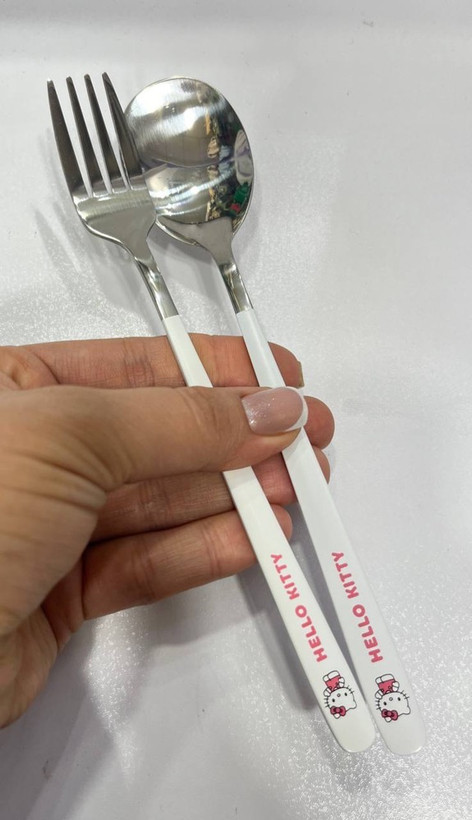 قیمت و خرید قاشق چنگال وارداتی استیل کرومی بزرگسال