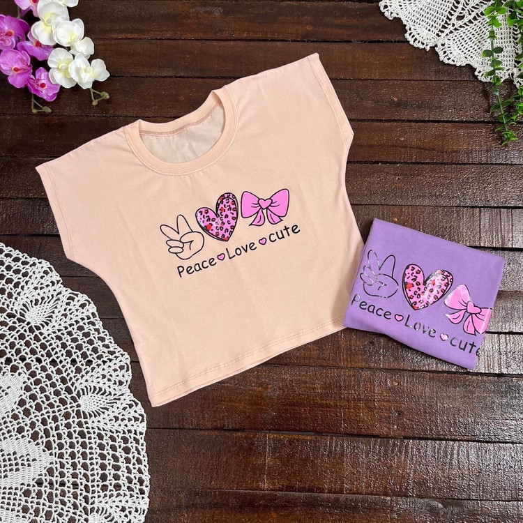 قیمت و خرید تیشرت دخترونه آستین کیمونو