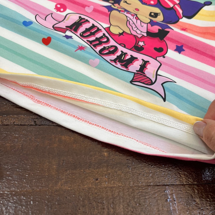 قیمت و خرید تیشرت رینگی دخترونه طرح کرومی