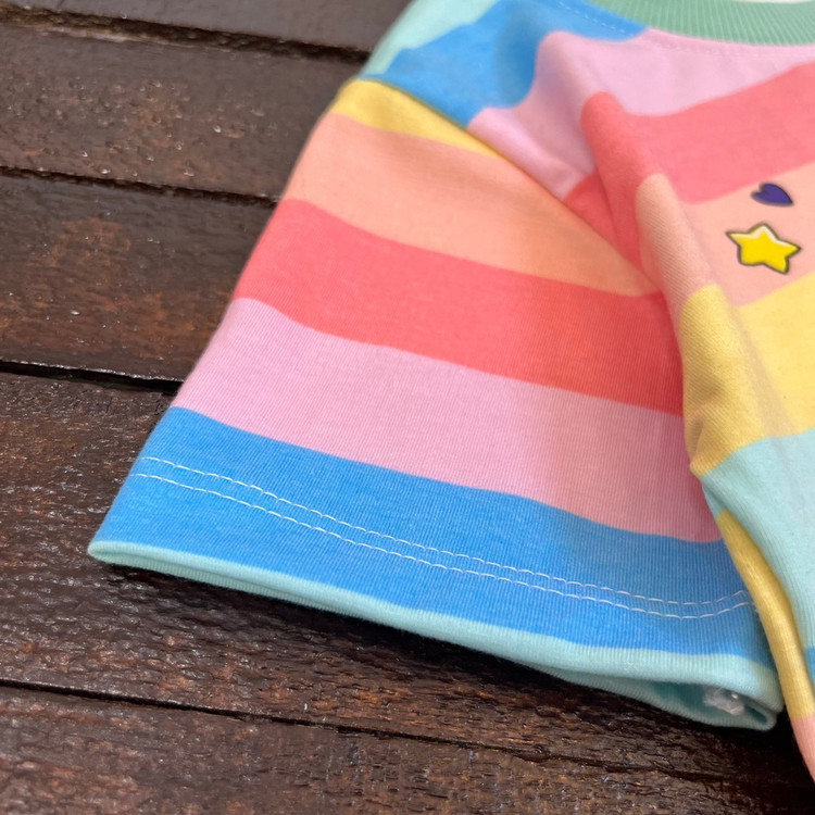 قیمت و خرید تیشرت رینگی دخترونه طرح کرومی و ملودی