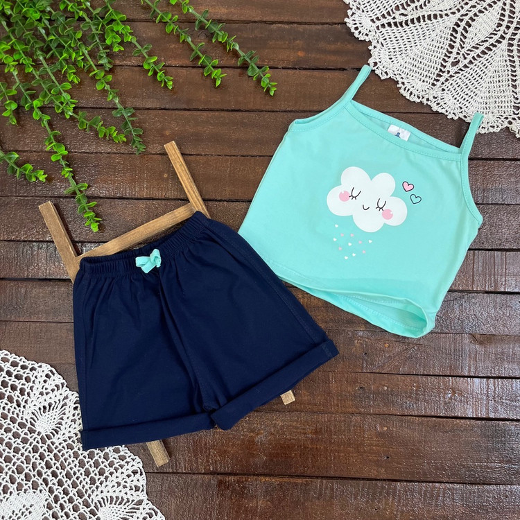 قیمت و خرید ست تاپ شلوارک دخترونه