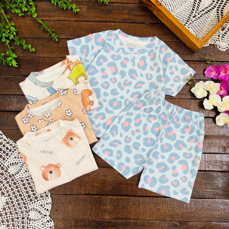 قیمت و خرید تیشرت شورتک طرحدار کبریتی