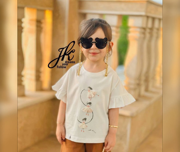 قیمت و خرید تیشرت بالرین دخترانه