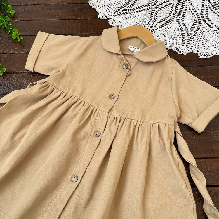 قیمت و خرید پیراهن لینن دخترانه