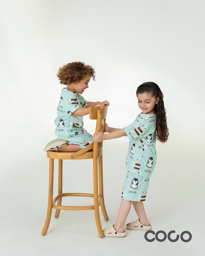 قیمت و خرید تیشرت شورتک ریلی بچگانه