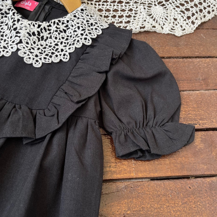 قیمت و خرید پیراهن لینن مشکی