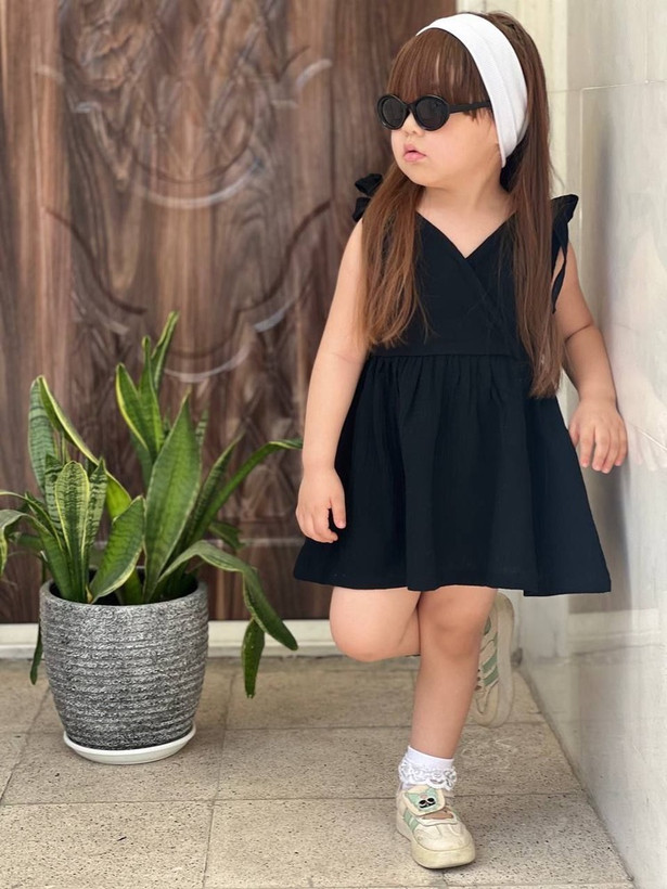 قیمت و خرید پیراهن مشکی خنک دخترونه