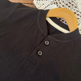 تیشرت یقه ژاپنی مشکی دکمه دار اسپرت محرمی ۷۰۰ - سایز 3