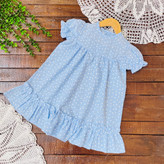 قیمت و خرید پیراهن دخترونه لینن گل گچی