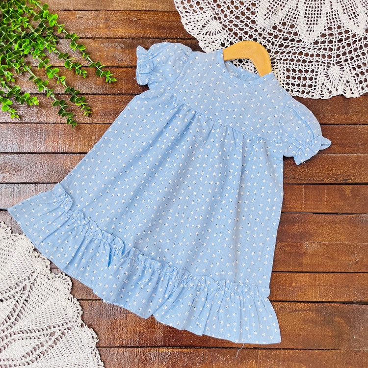 قیمت و خرید پیراهن دخترونه لینن گل گچی