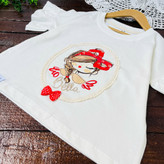 قیمت و خرید تیشرت دخترانه سفید