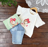 قیمت و خرید تیشرت چین دار دخترونه