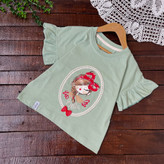 قیمت و خرید تیشرت چین دار دخترونه