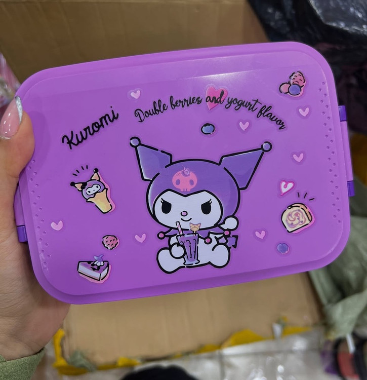 لانچ باکس دو طبقه کرومی و سانریو