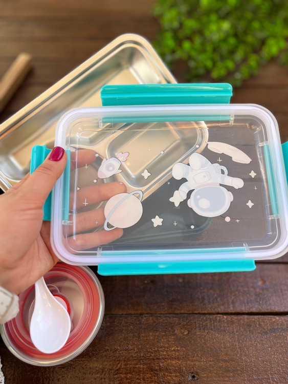 قیمت و خرید اینترنتی لانچ باکس بچگانه استیل وارداتی