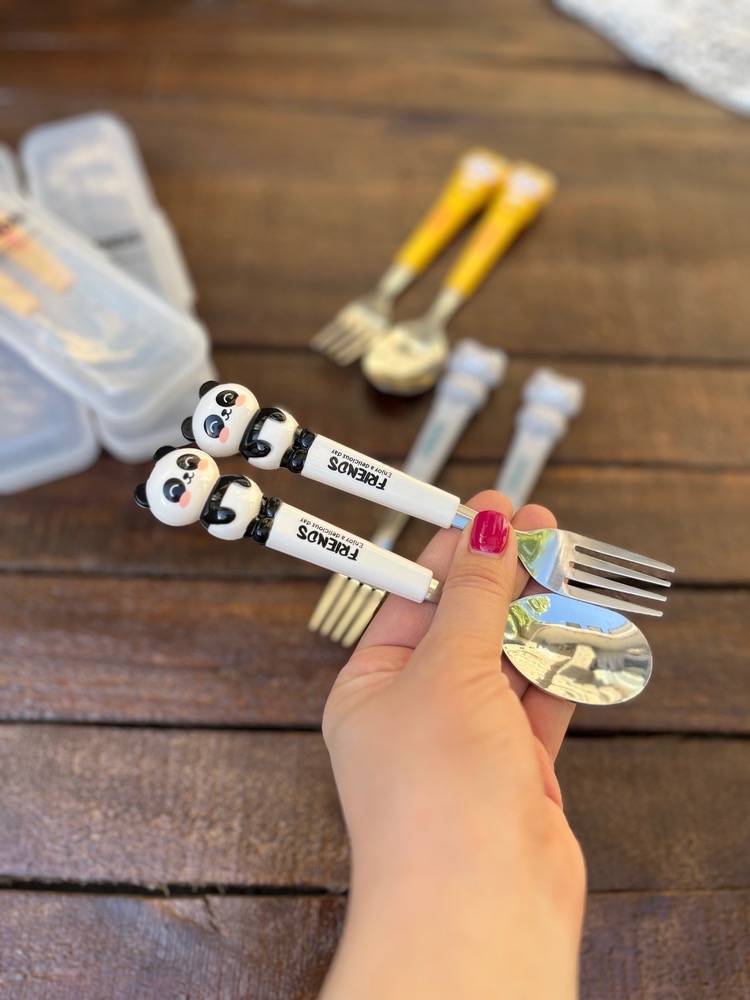 قیمت و خرید اینترنتی قاشق چنگال وارداتی پک دار حیوانات