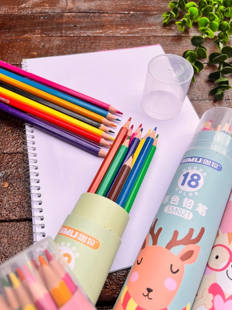 قیمت و خرید اینترنتی مداد رنگی وارداتی لوله ای