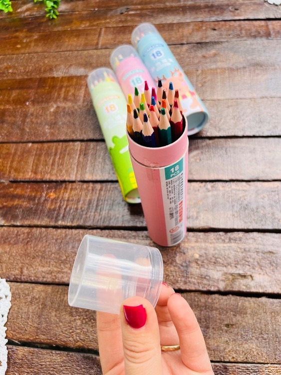 قیمت و خرید اینترنتی مداد رنگی وارداتی استوانه ای