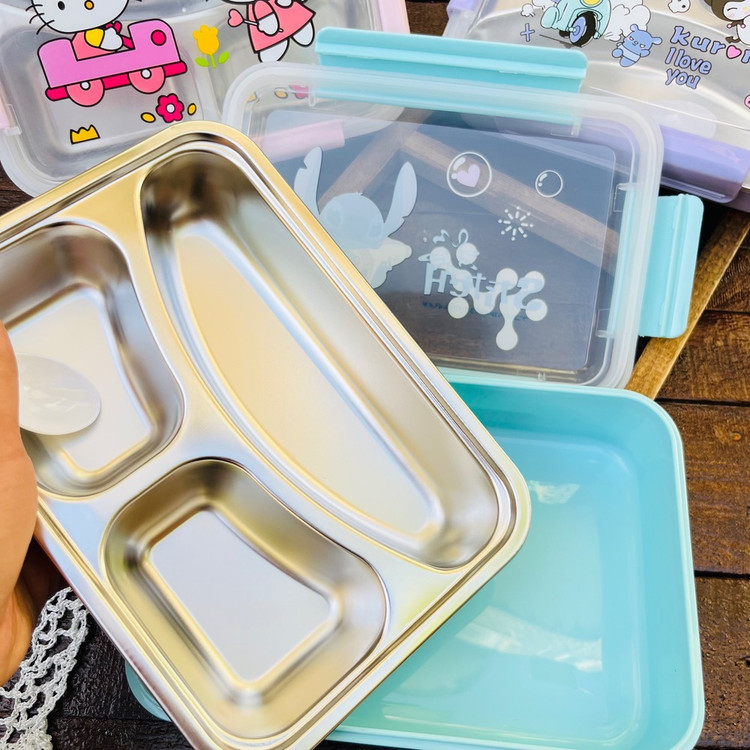 قیمت و خرید اینترنتی ظرف تغذیه استیل کیتی