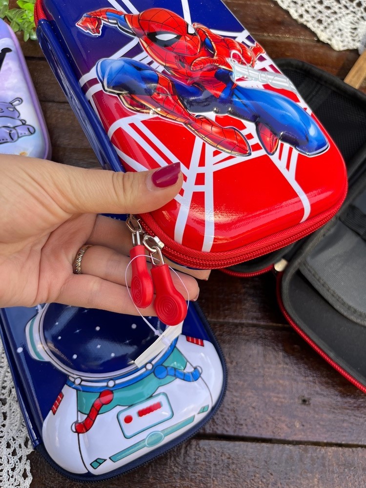 قیمت و خرید اینترنتی جامدادی کتابی سه بعدی برجسته براق وارداتی اسپایدر من