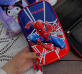 قیمت و خرید اینترنتی کوله پشتی وارداتی صندوقی دو زیپ مرد عنکبوتی