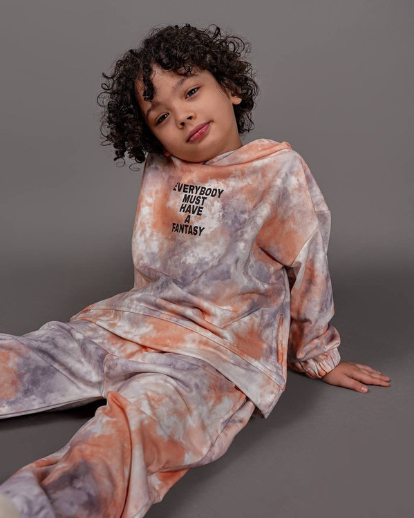 قیمت و خرید اینترنتی هودی شلوار پاییزه حوله ای آبرنگی