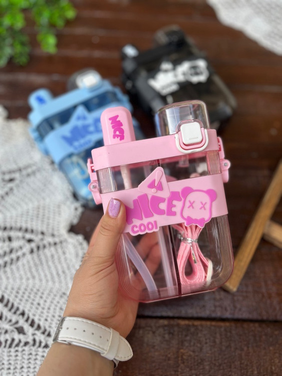 قیمت و خرید اینترنتی قمقمه دو مخزنه وارداتی نشکن نی دار