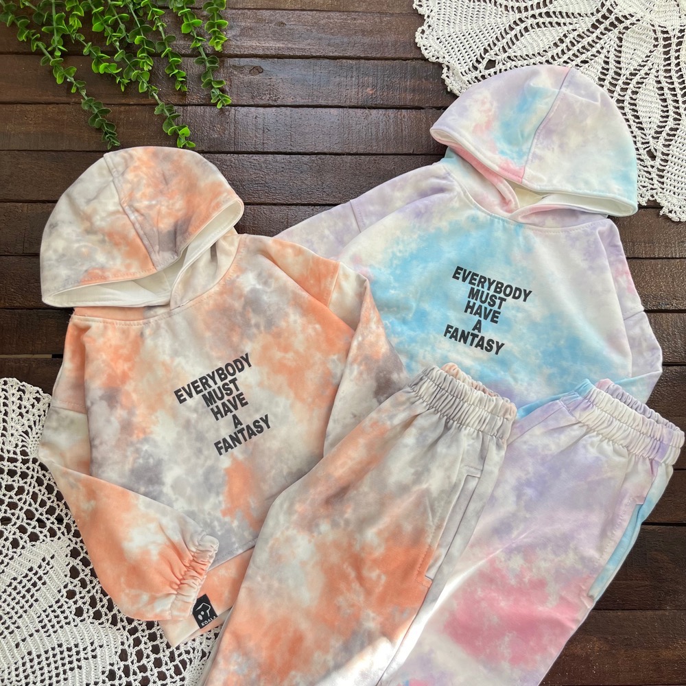 قیمت و خرید اینترنتی هودی شلوار آبرنگی دخترونه