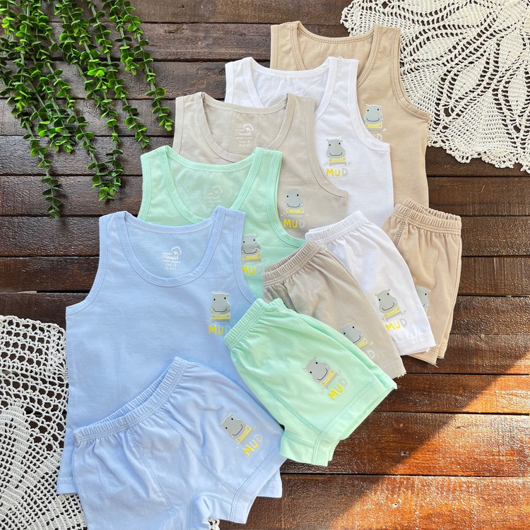 ست لباس زیر پنبه ای بچگانه