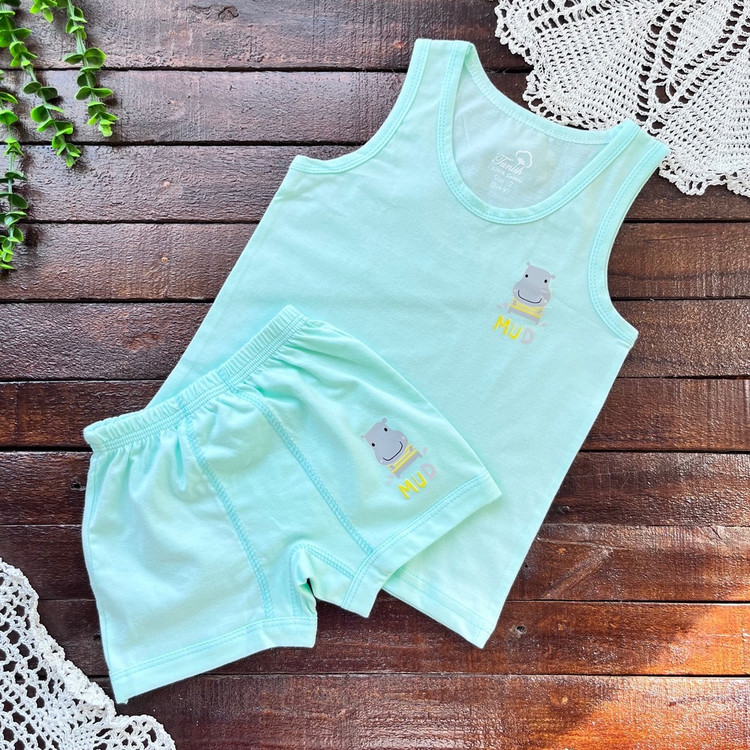 رکابی شورت رنگی پسرونه