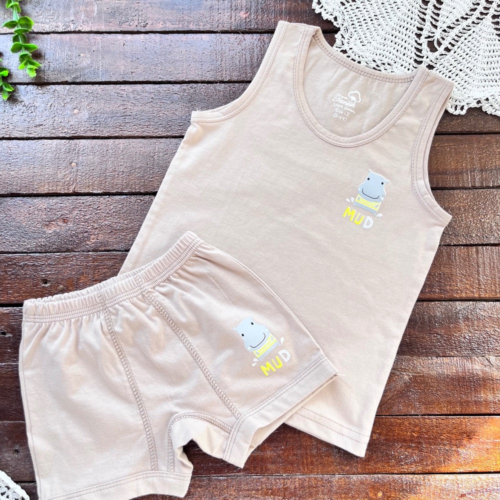 رکابی شورت رنگی پسرونه