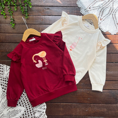 قیمت و خرید اینترنتی بلوز آستین بلند چیندار دخترونه