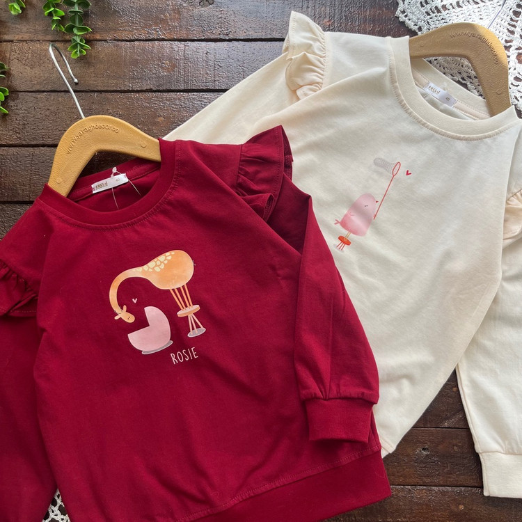 قیمت و خرید اینترنتی بلوز آستین بلند دخترونه