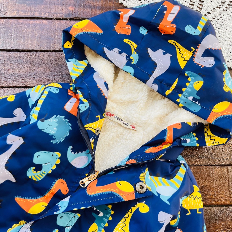 قیمت و خرید اینترنتی کاپشن پاییزه عروسکی داخل خز ضد آب