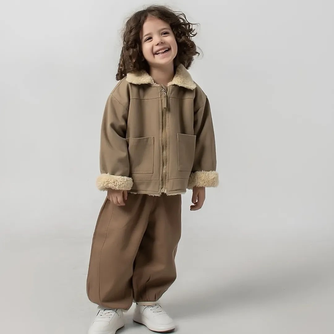 قیمت و خرید اینترنتی کت خزدار کتان اسپرت